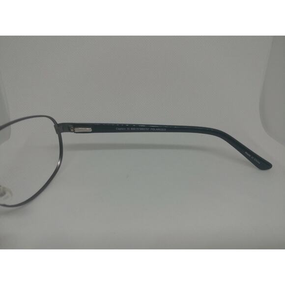 PRX Gtv Captain III Eyewear FRAMES 62-13-135 Mat Gun Black Aviator Sunglasses - Picture 7 of 11